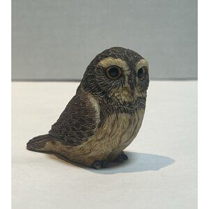 Harmony Kingdom Pot Belly's PYGMY OWL 2005 Used No Box Excellent Condition